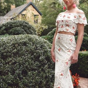 Sherri Hill two piece dress